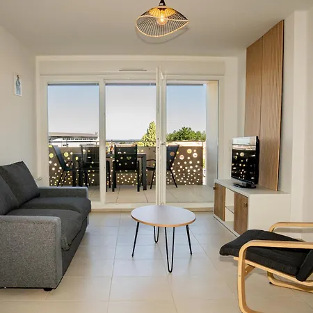 Bel 2 Personnes, Terrasse Apartment Sete